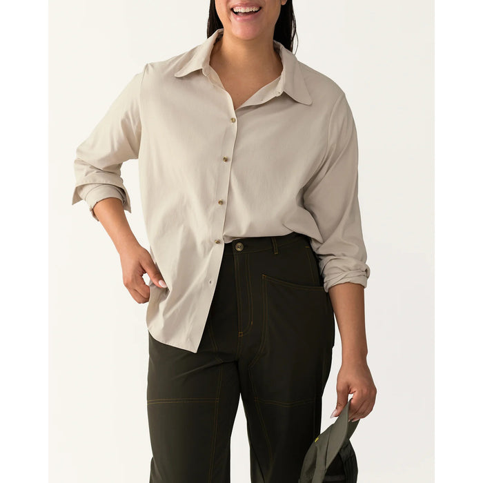 Hikerkind Trail Sun Shirt - Women's Dolomite