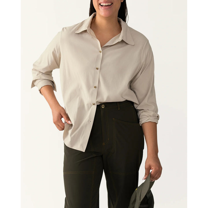Hikerkind Trail Sun Shirt - Women's Dolomite