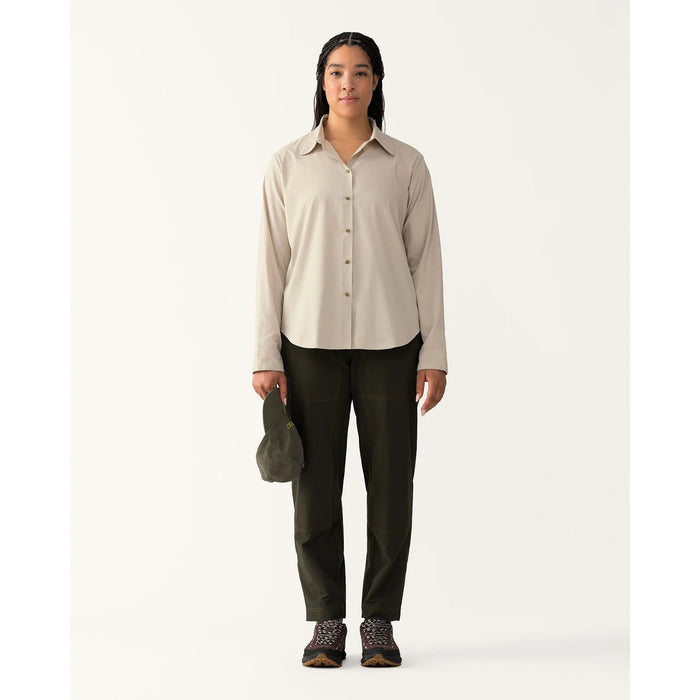 Hikerkind Trail Sun Shirt - Women's Dolomite