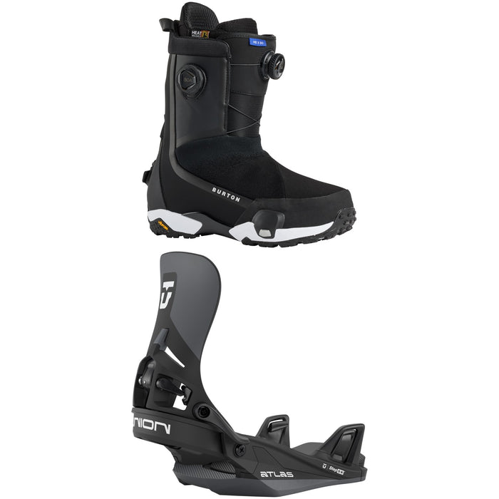 Burton Highshot X Step On Snowboard Boots + Union Atlas Step On Snowboard Bindings 2026