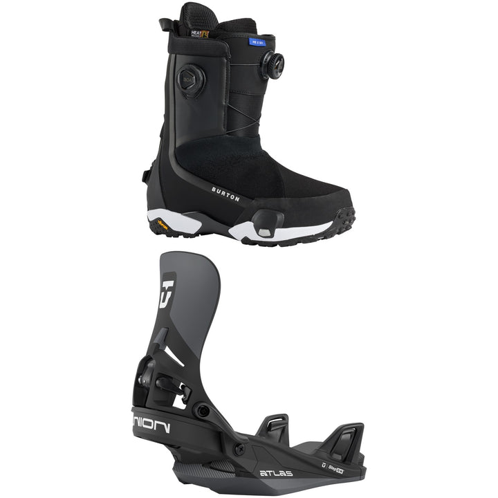 Burton Highshot X Step On Snowboard Boots + Union Atlas Step On Snowboard Bindings 2026