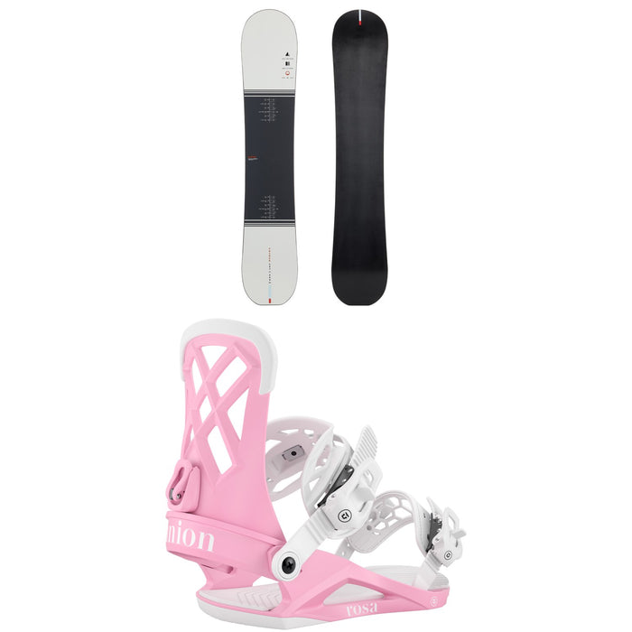 Season Primer Snowboard + Union Rosa Snowboard Bindings - Women's 2026