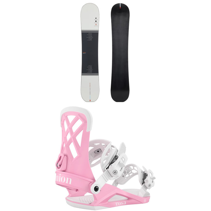 Season Primer Snowboard + Union Rosa Snowboard Bindings - Women's 2026