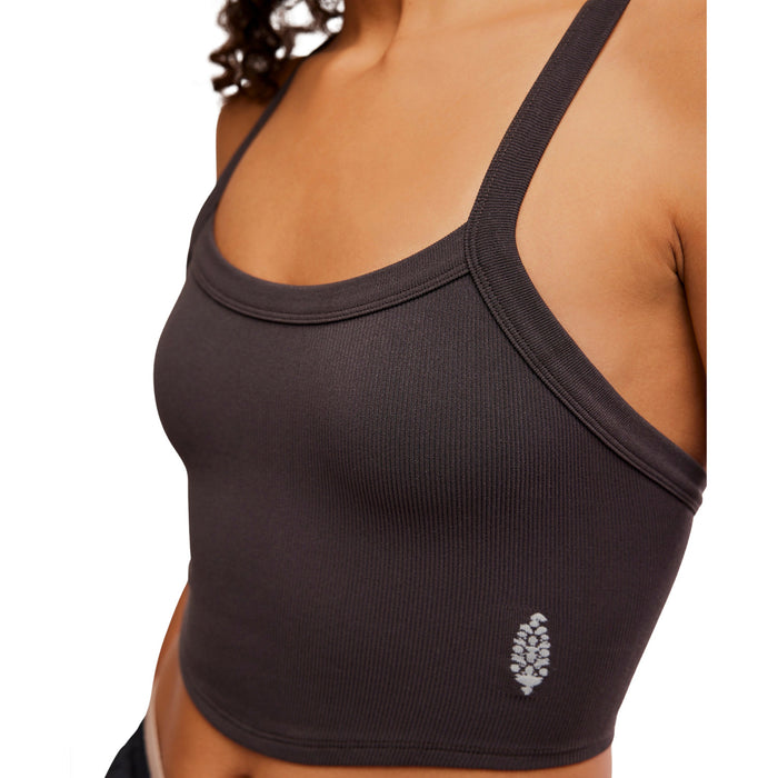 Free People All Clear Solid Cami - Women's Chocolate