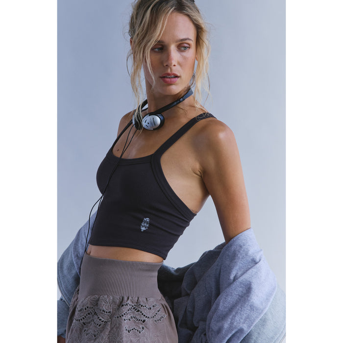 Free People All Clear Solid Cami - Women's Chocolate