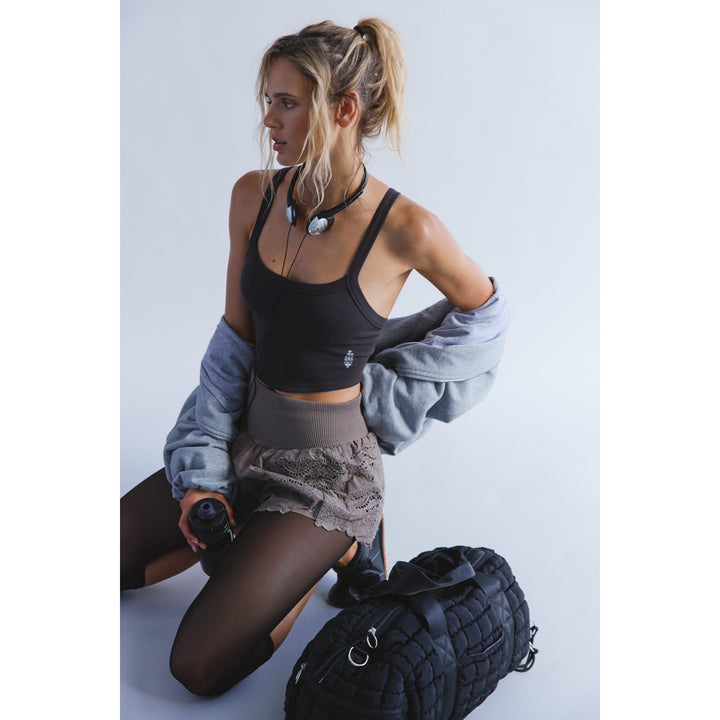 Free People All Clear Solid Cami - Women's Chocolate