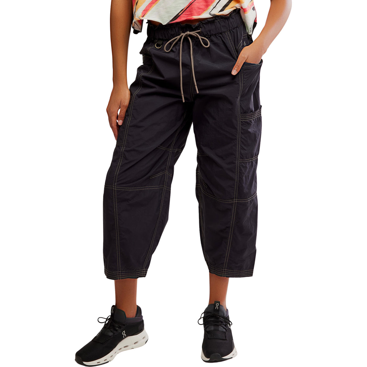 Free People In The Wild Pants - Women's Black