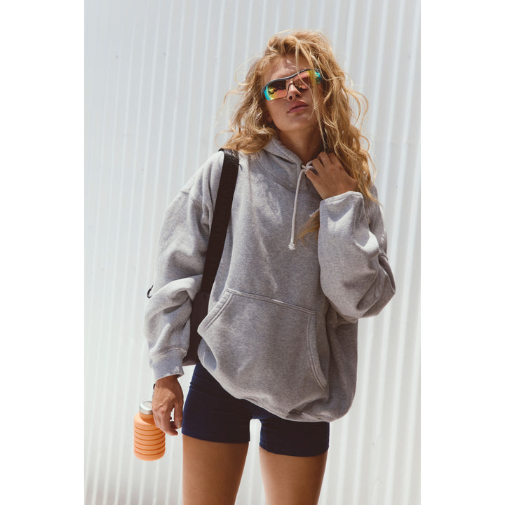 Free People Final Call Hoodie - Women's White Heather Grey