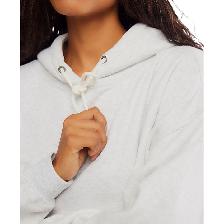 Free People Final Call Hoodie - Women's White Heather Grey