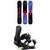 Arbor Rain Snowboard + Sequoia Snowboard Bindings - Women's 2026