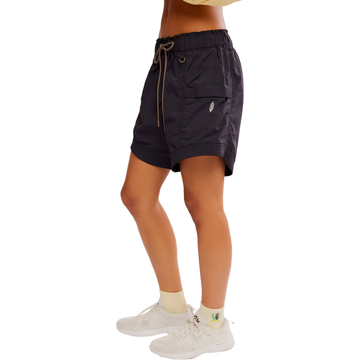 Free People In The Wild Long Shorts - Women's Black