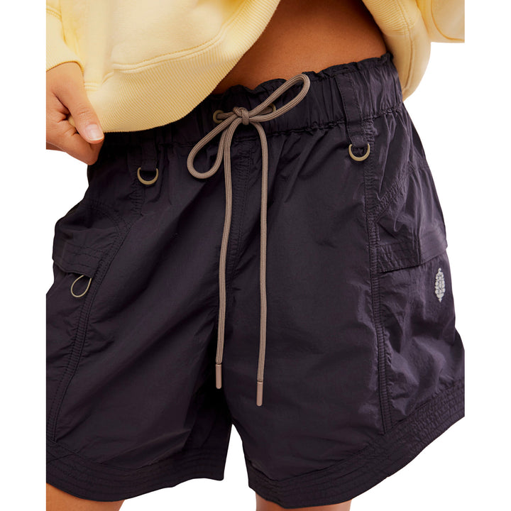 Free People In The Wild Long Shorts - Women's Black