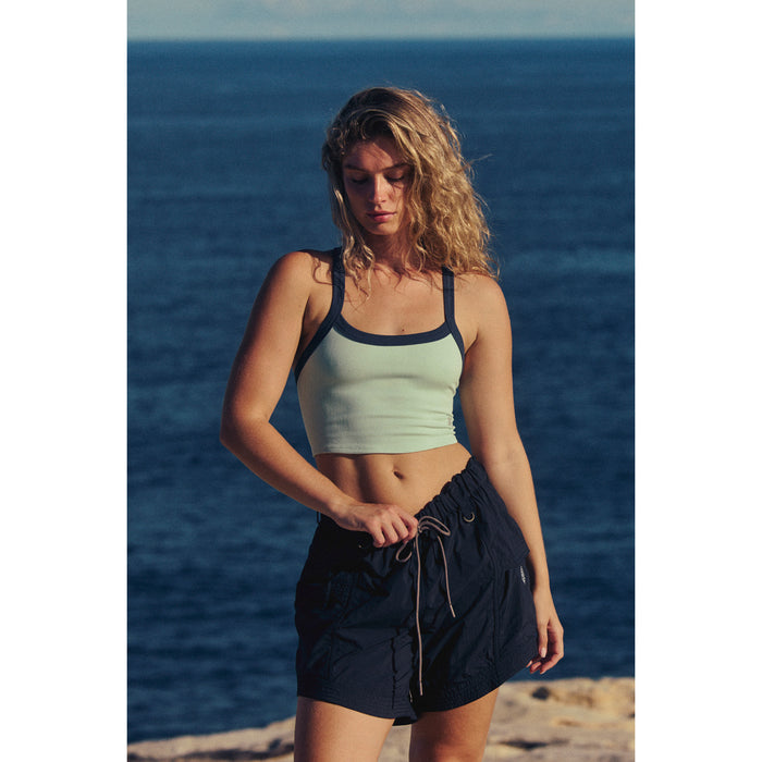 Free People In The Wild Long Shorts - Women's Black