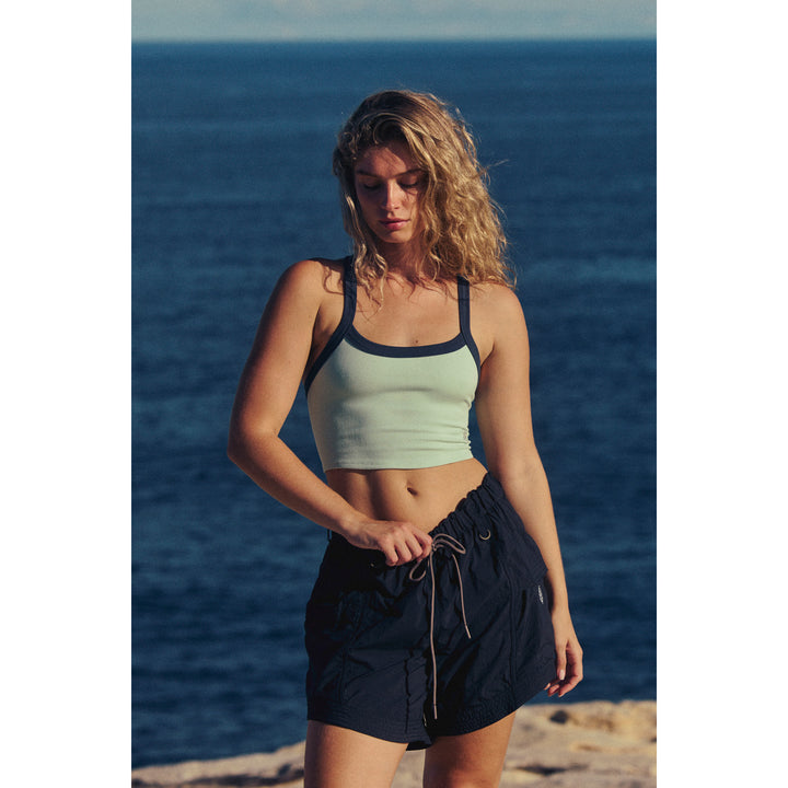 Free People In The Wild Long Shorts - Women's Black