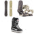 Arbor Mantra Decon Snowboard + Acacia Snowboard Bindings + Vans Hi Standard OG Snowboard Boots - Women's 2026
