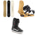 Arbor Element Decon Snowboard + Spruce Snowboard Bindings + Vans Aura OG Snowboard Boots 2026
