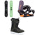 Arbor Votive Snowboard + Sapling Snowboard Bindings + Ride Norris Snowboard Boots - Kids 2026