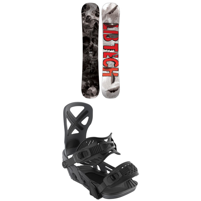 Lib Tech Legitimizer C3 Snowboard + Bent Metal Anvil Snowboard Bindings 2026
