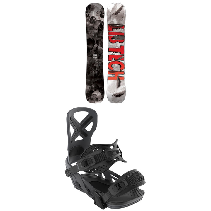 Lib Tech Legitimizer C3 Snowboard + Bent Metal Anvil Snowboard Bindings 2026