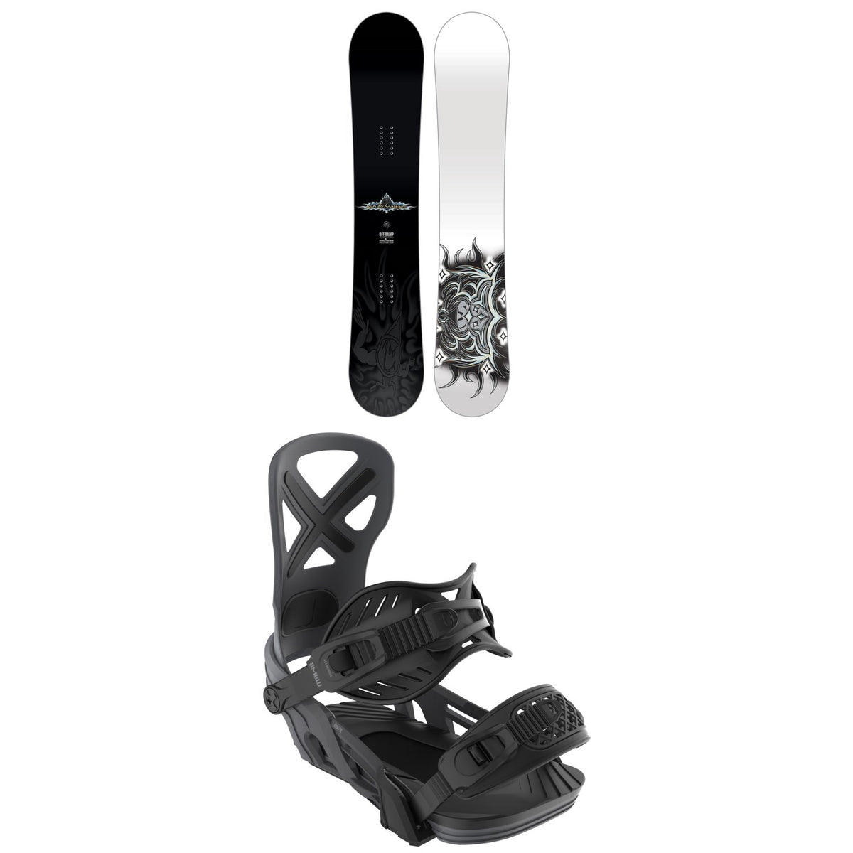 Lib Tech Off Ramp C3 Snowboard + Bent Metal Anvil Snowboard Bindings 2026