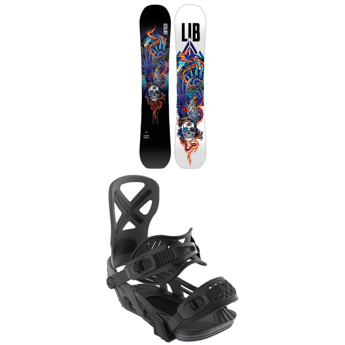 Lib Tech Terrain Wrecker C2X Snowboard + Bent Metal Anvil Snowboard Bindings 2026