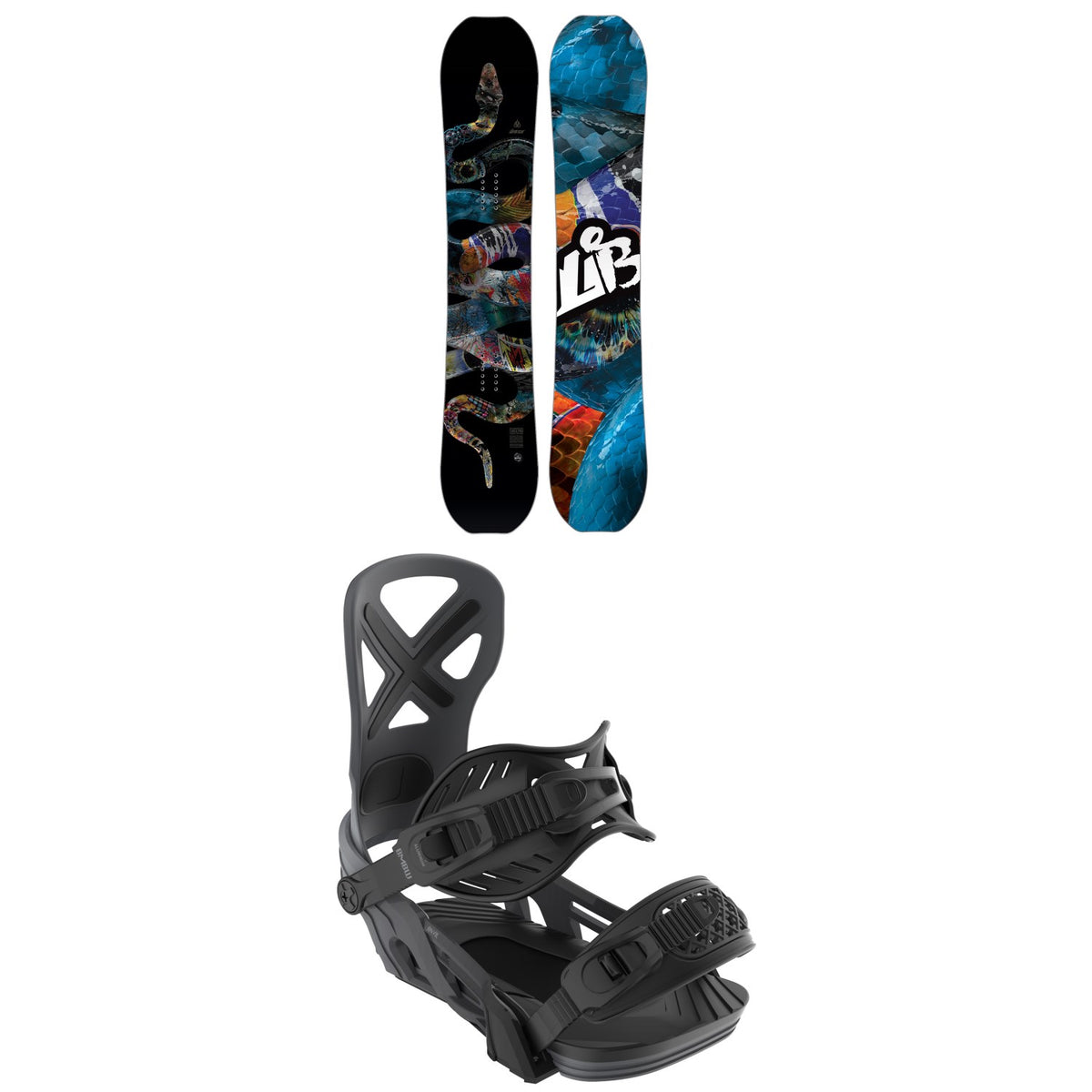 Lib Tech T. Rice Pro Snowboard + Bent Metal Anvil Snowboard Bindings 2026