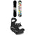 GNU Young Money C2E Snowboard + Bent Metal BMX Snowboard Bindings - Kids' 2026