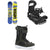 Lib Tech Banana Blaster BTX Snowboard + Bent Metal BMX Snowboard Bindings + Ride Norris Snowboard Boots - Kids 2026