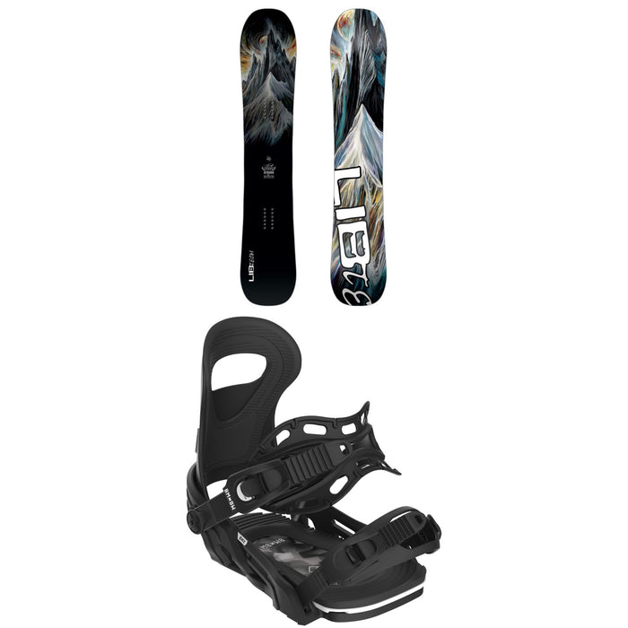 Lib Tech Dynasword C3 Snowboard + Bent Metal BMX Snowboard Bindings - Kids' 2026