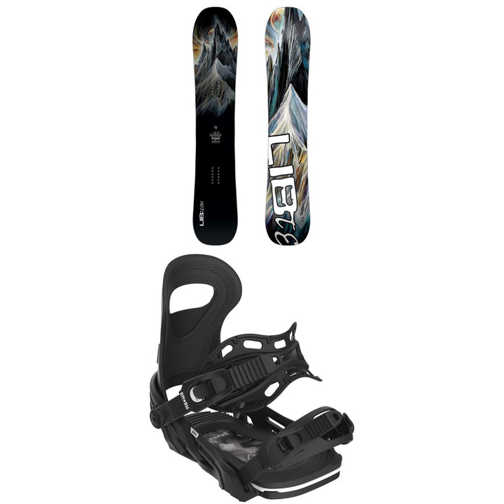 Lib Tech Dynasword C3 Snowboard + Bent Metal BMX Snowboard Bindings - Kids' 2026