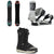 Ride Deep Fake Snowboard + Drone Snowboard Bindings + Lasso Pro Snowboard Boots 2026