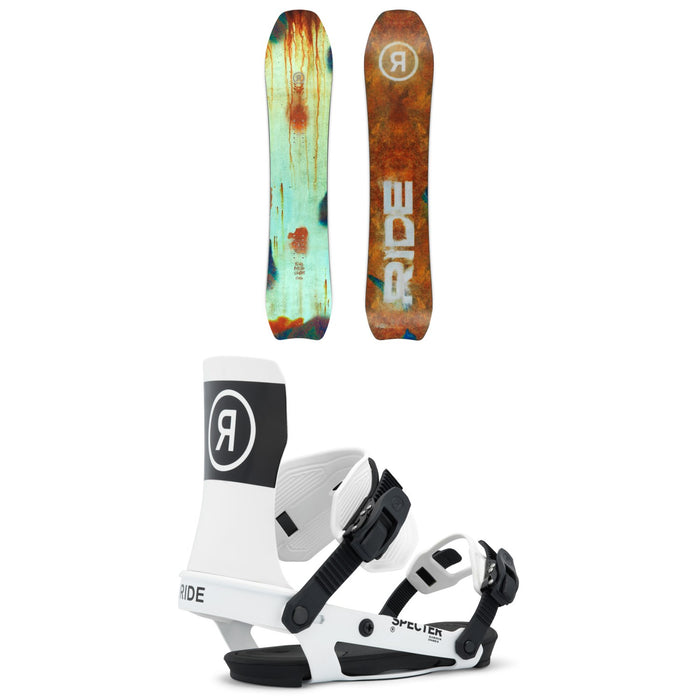Ride Psychocandy Snowboard + Specter Snowboard Bindings 2026