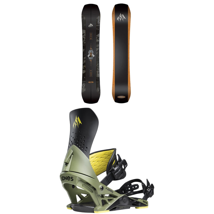 Jones Mountain Twin Pro Snowboard + Orion Snowboard Bindings 2026