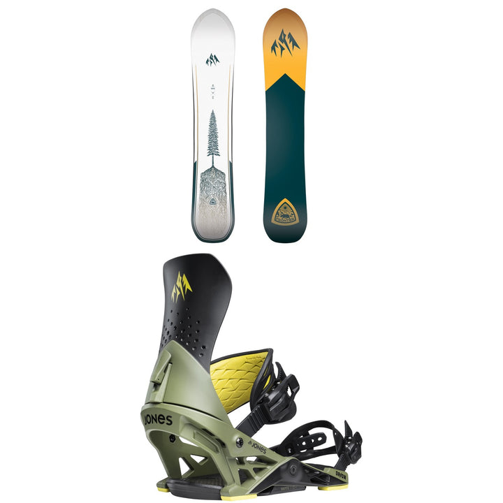 Jones Frontier 2.0 Snowboard + Orion Snowboard Bindings 2026