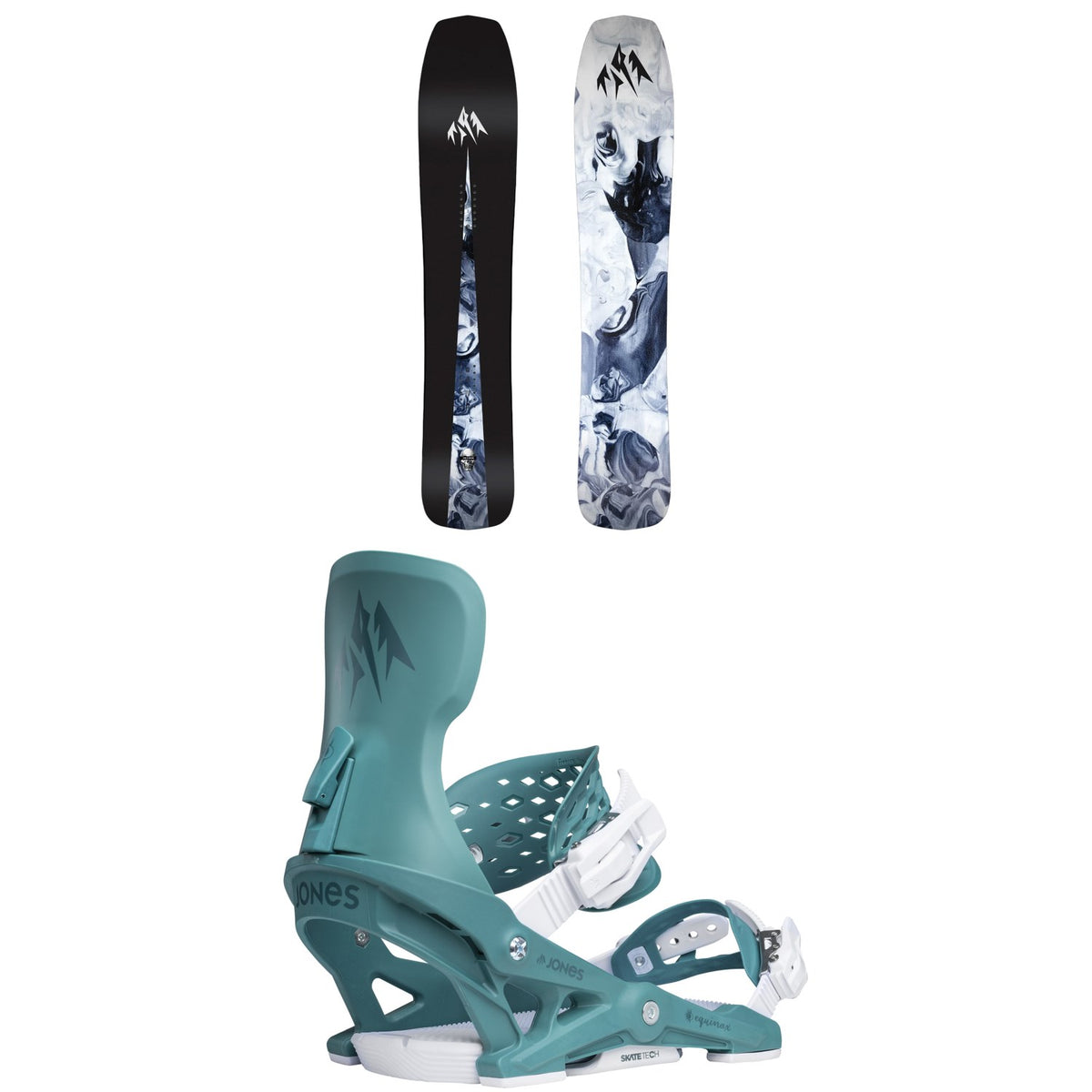 Jones Mind Expander Snowboard + Equinox Snowboard Bindings - Women's 2026