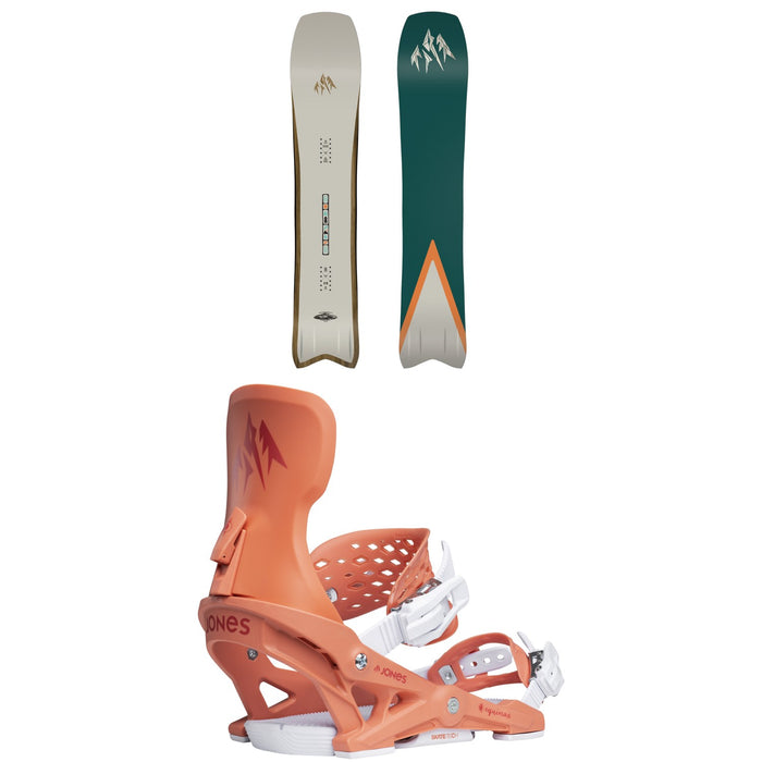 Jones Hovercraft 2.0 Snowboard + Equinox Snowboard Bindings - Women's 2026