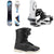 Nitro Lectra Leaf Cam-Out Snowboard + Talent Snowboard Bindings + Flora Boa Snowboard Boots - Women's 2026