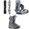 Salomon Huck Knife Pro Snowboard + EDB Prime Snowboard Bindings + X Approach Lace SJ Boa Snowboard Boots 2026