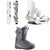 Salomon Huck Knife Snowboard + EDB Snowboard Bindings + X Approach Lace SJ Boa Snowboard Boots 2026
