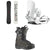 Salomon Craft Snowboard + EDB Snowboard Bindings + X Approach Lace SJ Boa Snowboard Boots 2026