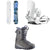 Salomon Abstract Snowboard + EDB Snowboard Bindings + X Approach Lace SJ Boa Snowboard Boots 2026