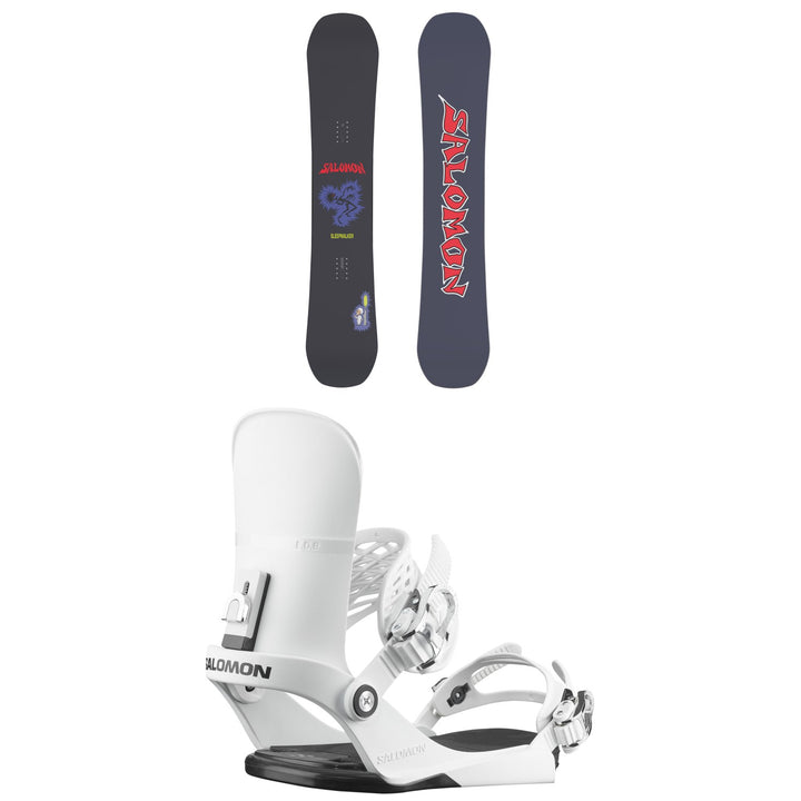 Salomon Sleepwalker Snowboard + EDB Snowboard Bindings 2026