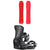 Salomon Dancehaul Snowboard + District Snowboard Bindings 2026