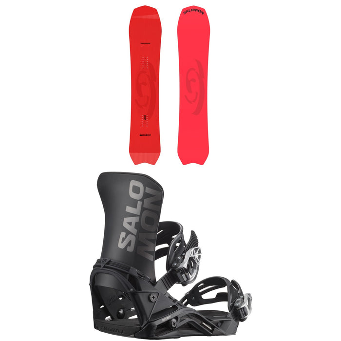Salomon Dancehaul Snowboard + District Snowboard Bindings 2026