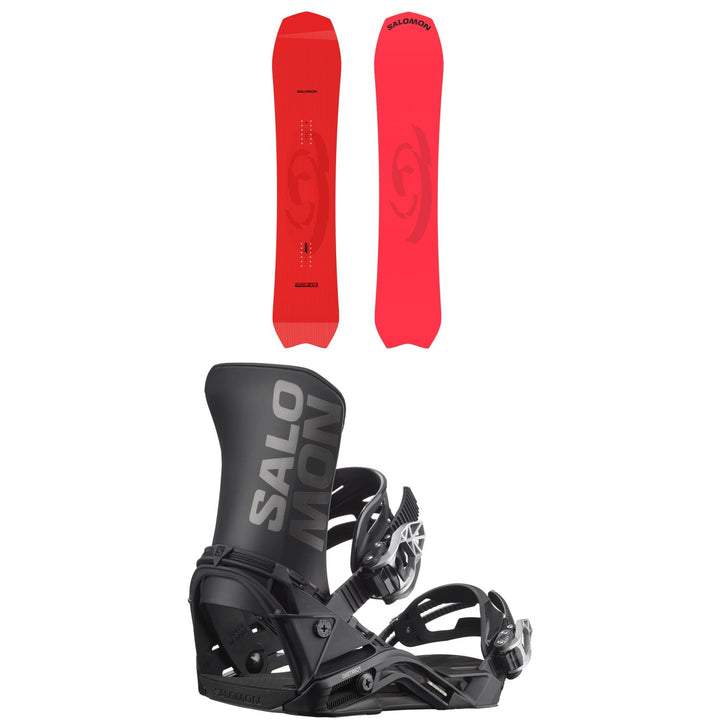 Salomon Dancehaul Snowboard + District Snowboard Bindings 2026
