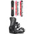 Salomon No Drama Snowboard + District Snowboard Bindings - Women's 2026