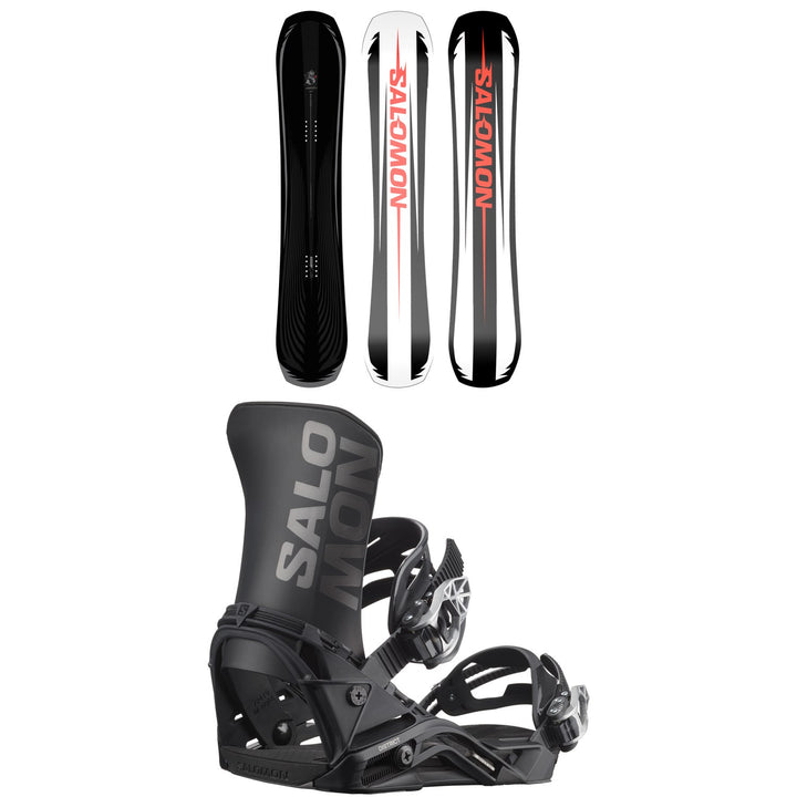 Salomon Assassin Pro Snowboard + District Snowboard Bindings 2026