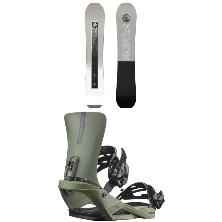 Salomon Sight Snowboard + Rhythm Snowboard Bindings 2026