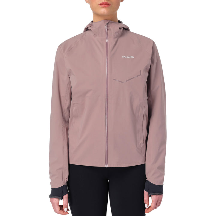 Salomon Bonatti Waterproof Jacket - Women's Antler