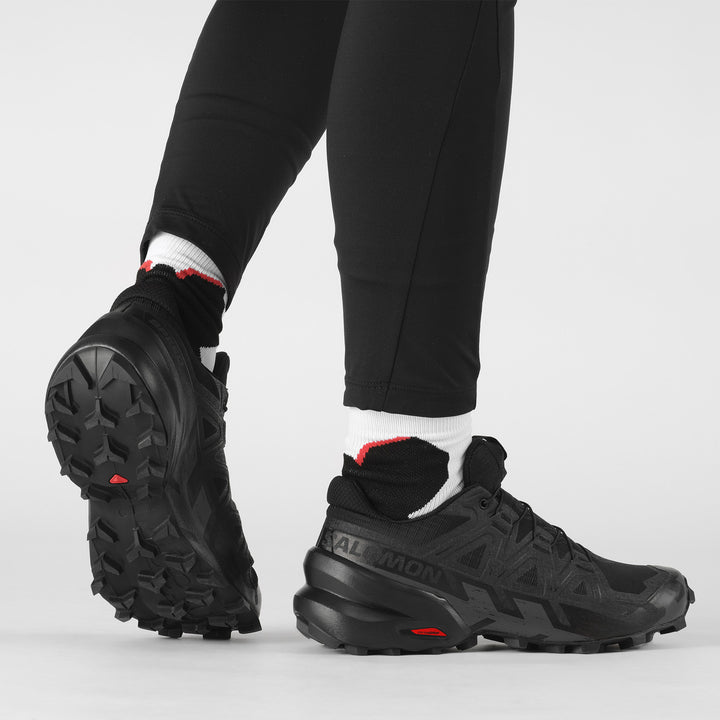 Salomon Speedcross 6 Shoes - Women's Black/Black/Phantom